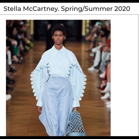 STELLA McCARTNEY Silk  Blend Shirt - Picture 2 of 8